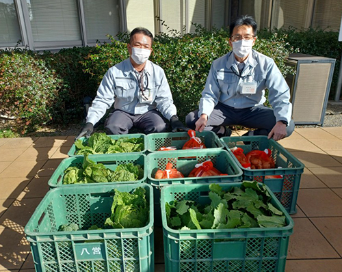 播磨社会復帰促進センターさまより“じゃがいも他、お野菜”をご提供いただきました。